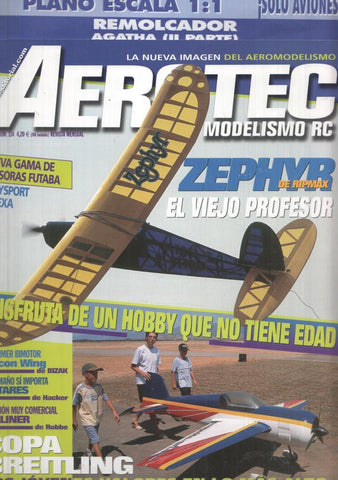 Revista Aerotec modelismo RC numero 114: ZEPHYR DE RIPMAX