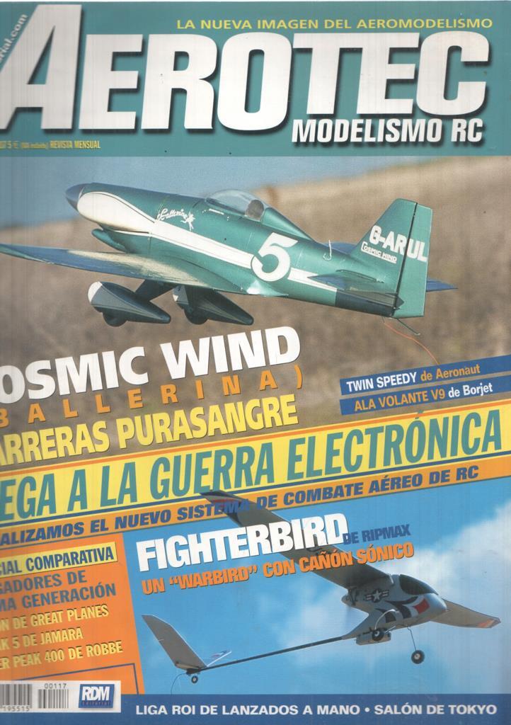 Revista Aerotec modelismo RC numero 117: Cosmic wind 