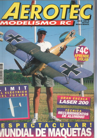 Revista Aerotec modelismo RC numero 028: Limit El Electrico del futuro 