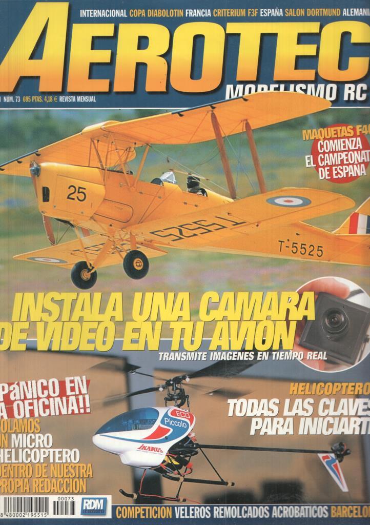 Revista Aerotec modelismo RC numero 073: F4C
