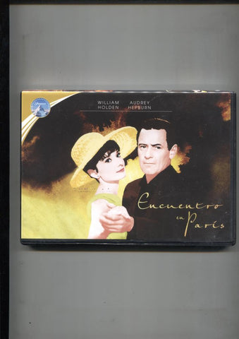 DVD: Encuentro en Paris con William Holden y Audrey Hepburn