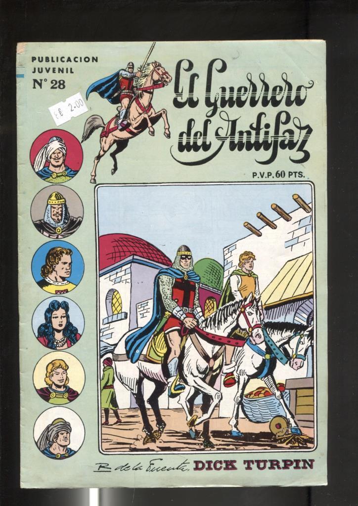 Revista El Guerrero del Antifaz numero 28: El bandido del desierto