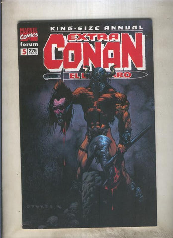 Planeta: King Size Annual Extra Conan el Barbaro numero 05: Rey del pueblo olvidado