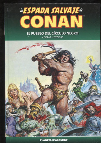 La Espada Salvaje de Conan edicion tomo tapa dura volumen 06: El pueblo del circulo negro