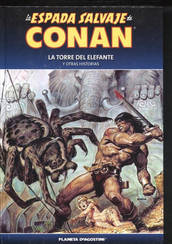 La Espada Salvaje de Conan edicion tomo tapa dura volumen 08: La torre del elefante