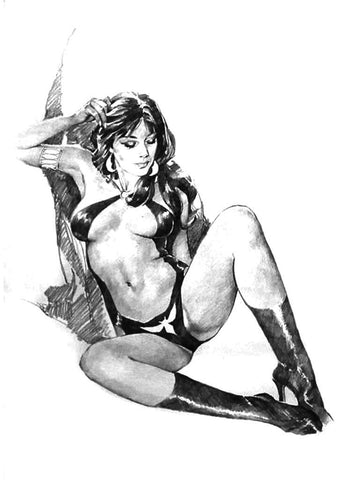 Poster DIN 4 numero 0148/1: Vampirella de Pepe Gonzalez
