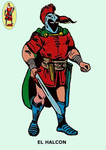 Poster DIN 4 numero 0475: El Capitan Trueno: El Halcon