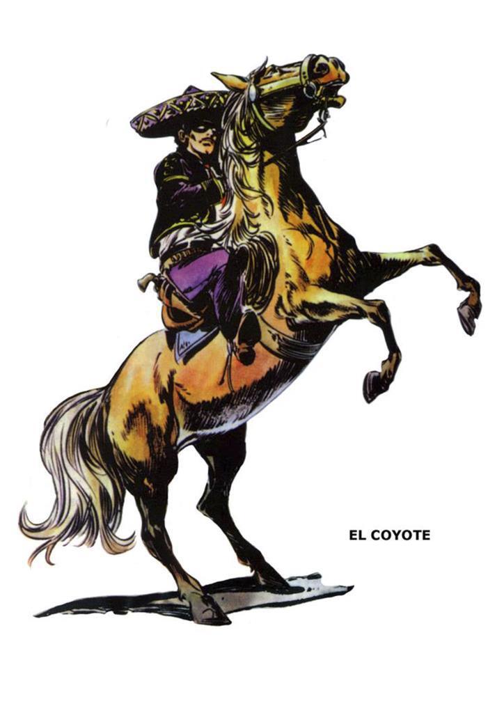 Poster DIN 4 numero 0046: El Coyote, serie Clasicos Españoles 