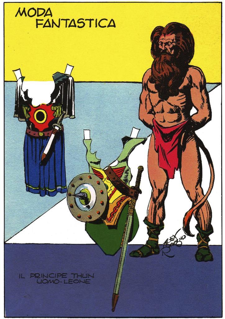Poster DIN 4 numero 0225 serie Flash Gordon de Alex Raymond modelo 01: Principe Thun