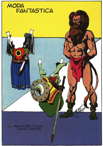 Poster DIN 4 numero 0225 serie Flash Gordon de Alex Raymond modelo 01: Principe Thun