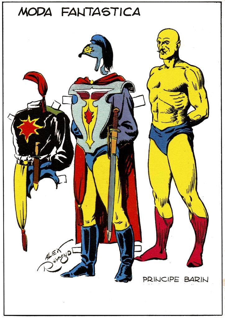 Poster DIN 4 numero 0230 serie Flash Gordon de Alex Raymond modelo 06: Principe Barin