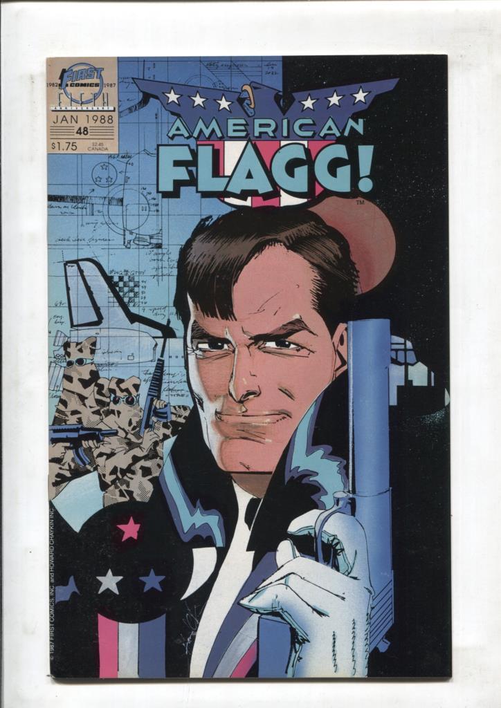 American Flagg volumen 1 numero 48