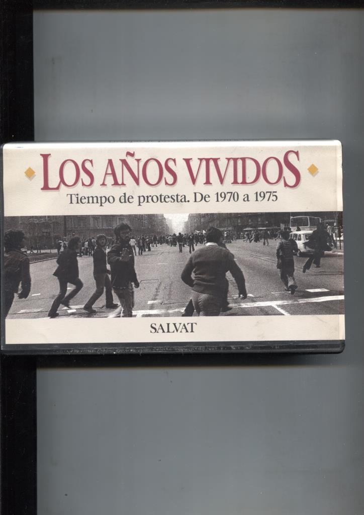 VHS: Los años vividos: tiempo de protesta. de 1970 a 1975