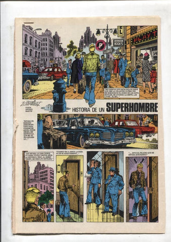 Aventura: Historia de un superhombre (Jose Casanovas, 16 paginas)