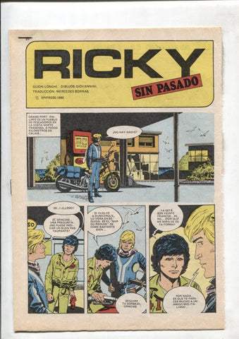 Aventura: Ricky: Sin pasado (Giovannini, 12 paginas)