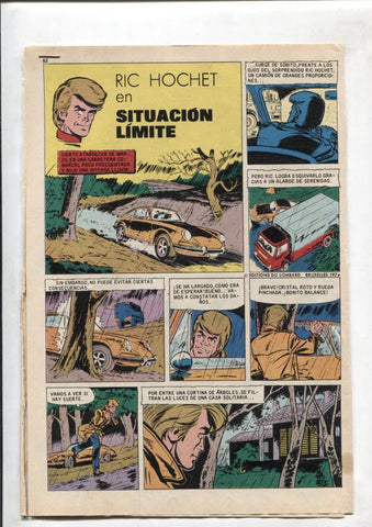 Aventura: Ric Hochet: Situacion limite ( 8 paginas)