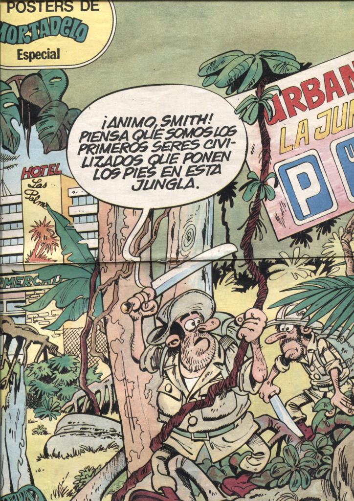 Galeria de Posters de Mortadelo especial : 26x5 x 36,5 cm, dibujo Fresno