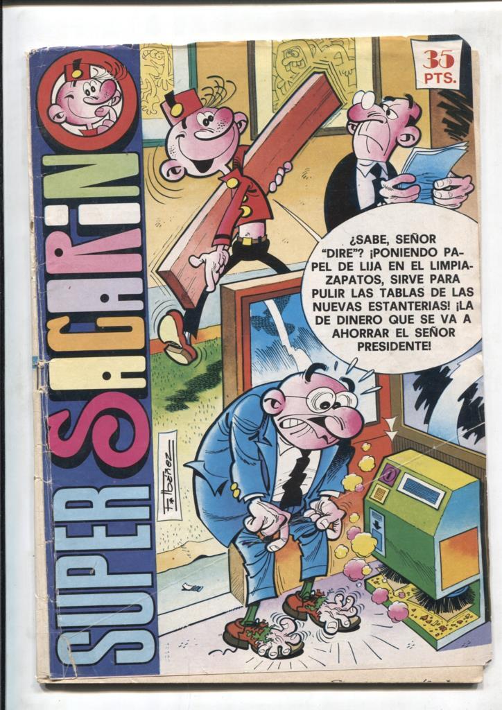 Super Sacarino numero 31: Sherlock Lopez: El terrible Watso (Gabi, 13 paginas)