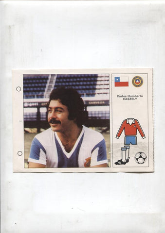 Cromos Bruguera Mundial 1982 numero 047: Carlos Humberto Caszely de Chile