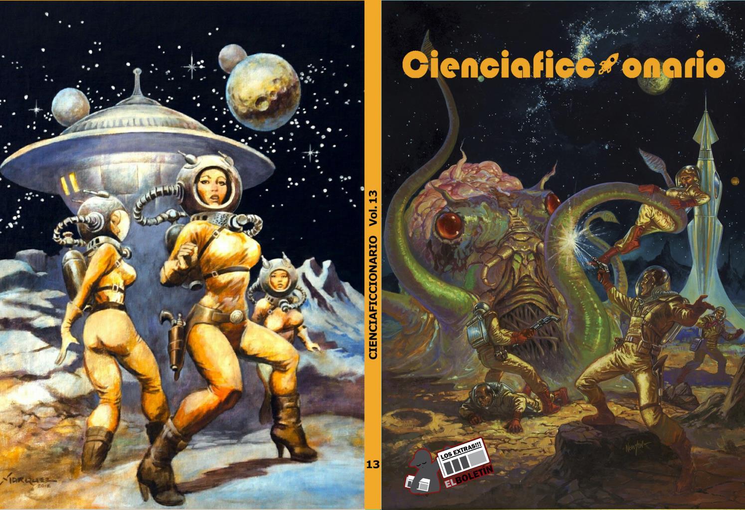 Ciencia ficcionario volumen 13: Jose Ortiz, Fulgor, Fred Barton, Futura, Futuro, etc