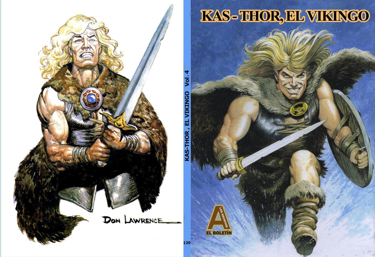 Los Archivos de El Boletin volumen 120: Kas-Thor el vikingo, volumen 4