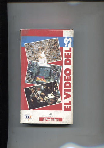 Video VHS: El video del 92