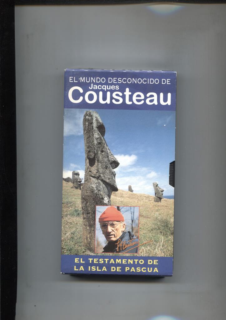 Video VHS: Jacques Cousteau vol 14: El testamento de la isla de Pascua