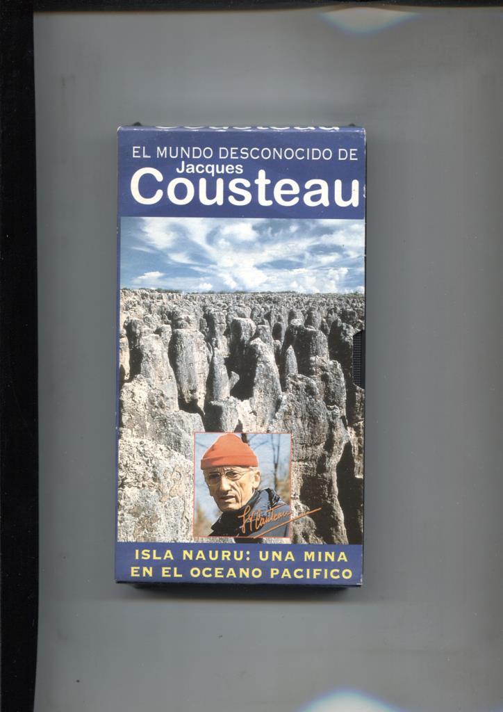Video VHS: Jacques Cousteau vol 08: Isla Nauru: una mina en el oceano pacifico