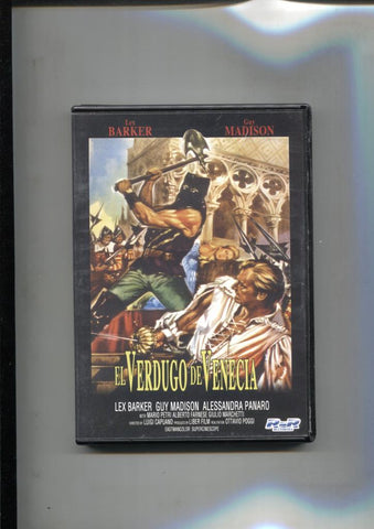 DVD: El verdugo de Venecia con Lex Barker, Guy Madison, Alessandra Panaro