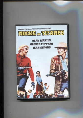 DVD: Noche de titanes con Dean Martin, George Peppard, Jean Simons