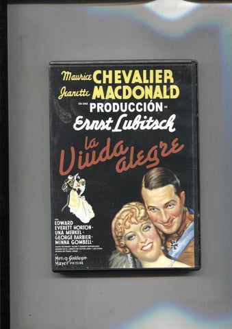 DVD: La viuda alegre con Maurice Chevalier, Jeanette Macdonald