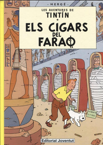 Tintin volumen 04: Els cigars del Farao (vintena edicio maig 2012