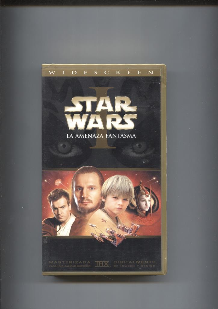 VHS: Star Wars I: La amenaza fantasma  (Widescreen) (version masterizada)