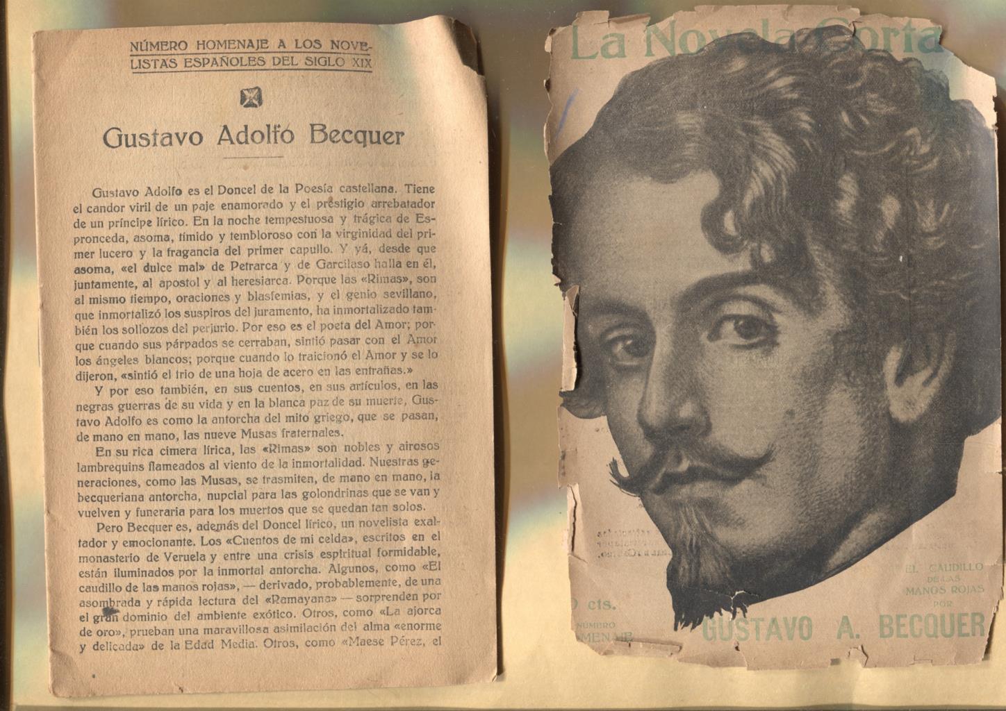 La Novela Corta: El caudillo de las manos rojas
