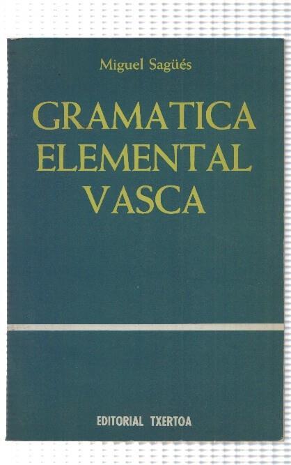 Gramatica elemetal vasca: gramatica comparada