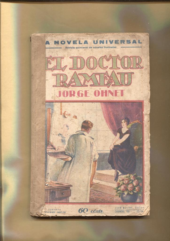 La novela Universal: El doctor Rameau (ejemplar aviejado)