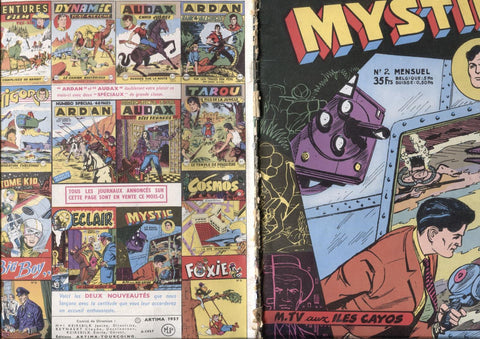 MYSTIC, Le Detective de la Television numero 02 (procede de retapado)