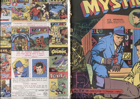 MYSTIC, Le Detective de la Television numero 03 (procede de retapado)