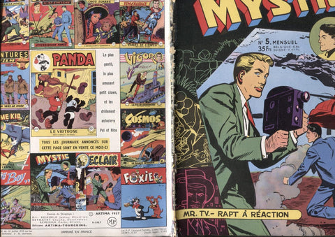 MYSTIC, Le Detective de la Television numero 05 (procede de retapado)