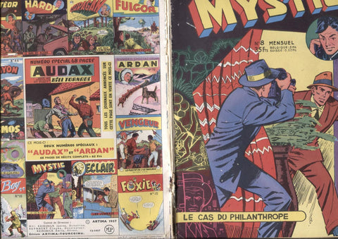 MYSTIC, Le Detective de la Television numero 08 (procede de retapado)