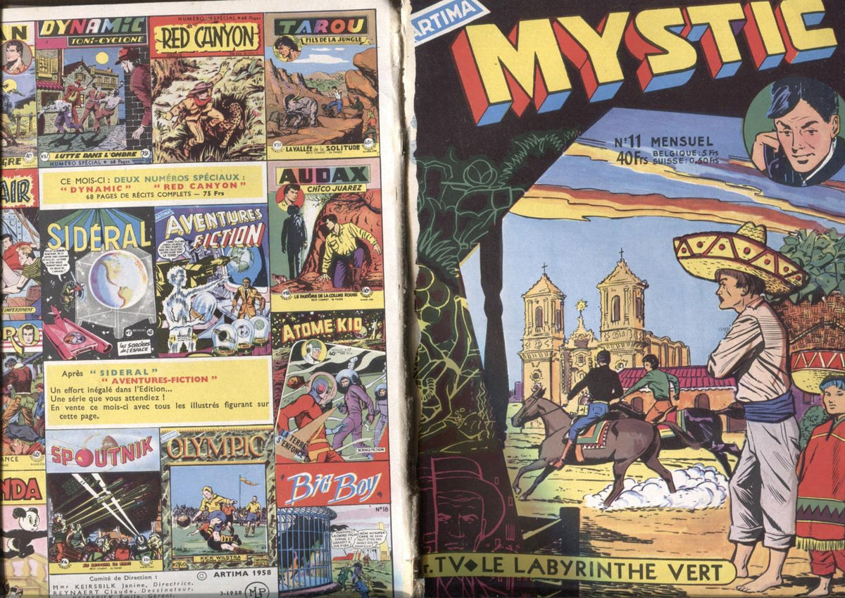 MYSTIC, Le Detective de la Television numero 11 (procede de retapado)