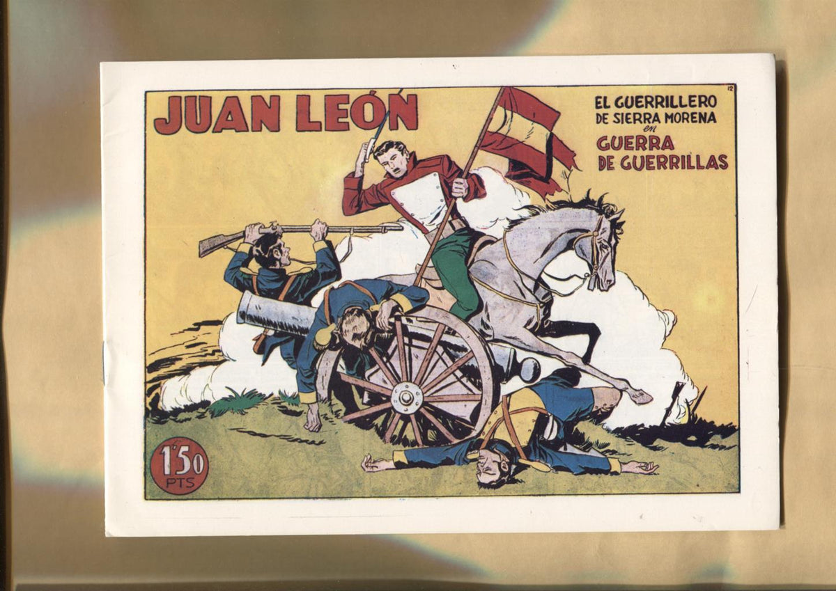 Facsimil: Juan Leon el guerrillero de sierra morena numero 12