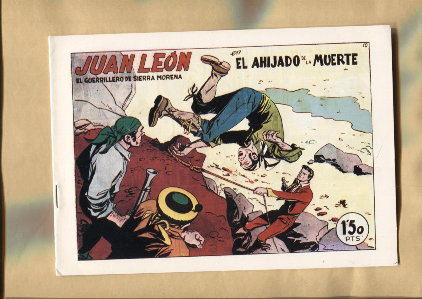 Facsimil: Juan Leon el guerrillero de sierra morena numero 10
