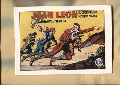 Facsimil: Juan Leon el guerrillero de sierra morena numero 08