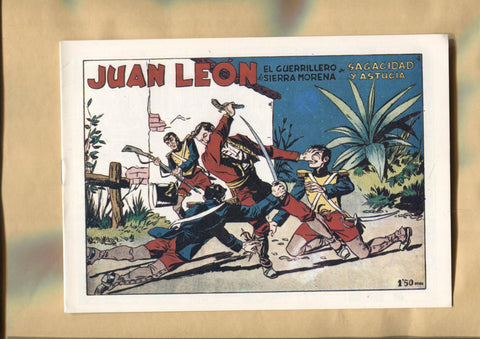 Facsimil: Juan Leon el guerrillero de sierra morena numero 04