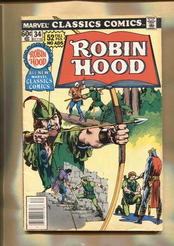 Marvel Classics Comics numero 34: Robin Hood