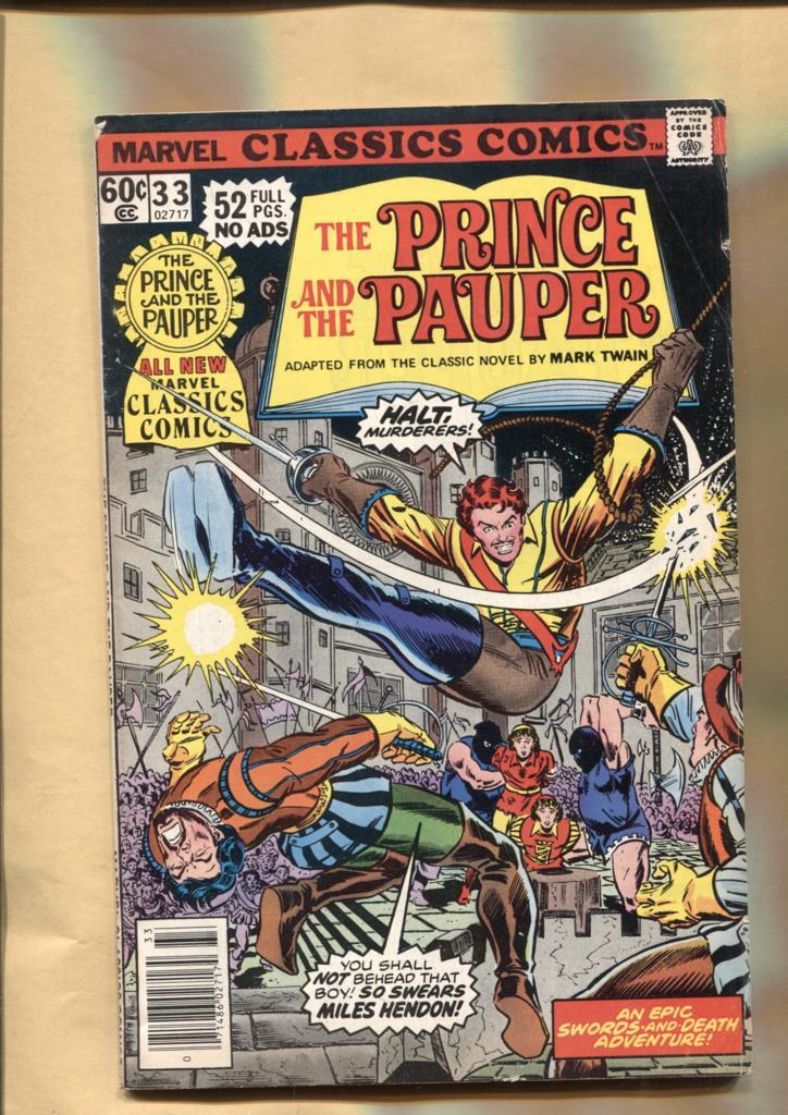 Marvel Classics Comics numero 33: The Prince and the Pauper