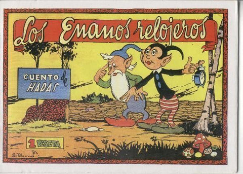 Facsimil: Cuento de Hadas: Los enanos relojeros