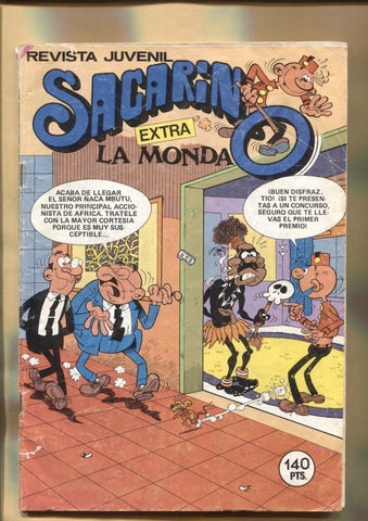 Extra Sacarino numero 78: Amuletos de Papel (Tomas Porto, 8 paginas)