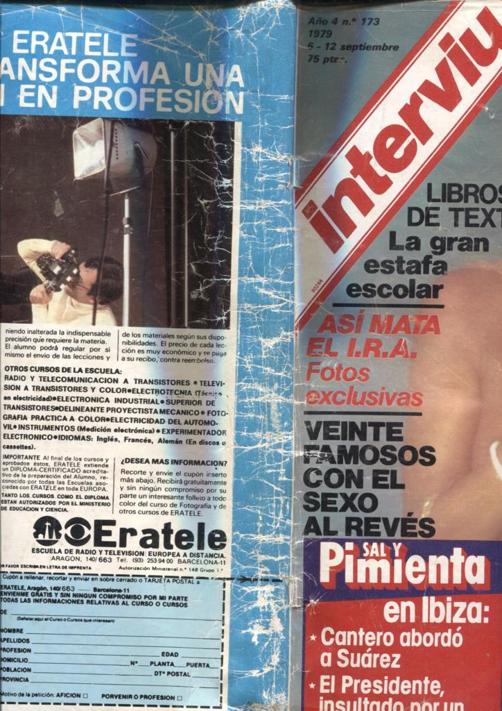 Interviu numero 0173: Bibi Anderson por Cesar Luca (ejemplar aviejado)